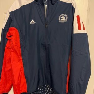 New Adidas Boston Marathon Celebration Jacket 2020 FQ7760 Mens Sz Medium
